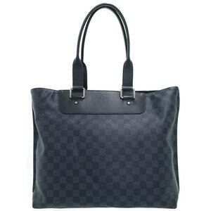 Louis Vuitton Damier Cobalt Blue Cabas Voyage Tote Bag